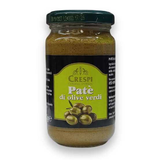 CRESPI PATE DI OLIVE VERDI 190 G