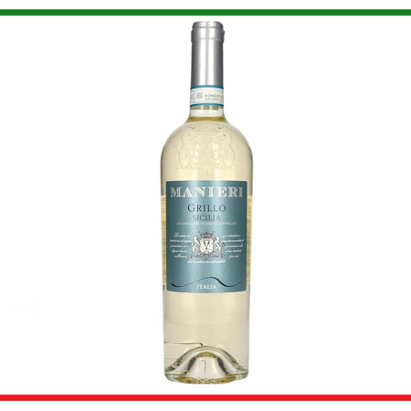 Manieri vin alb Grillo 750ml SGR