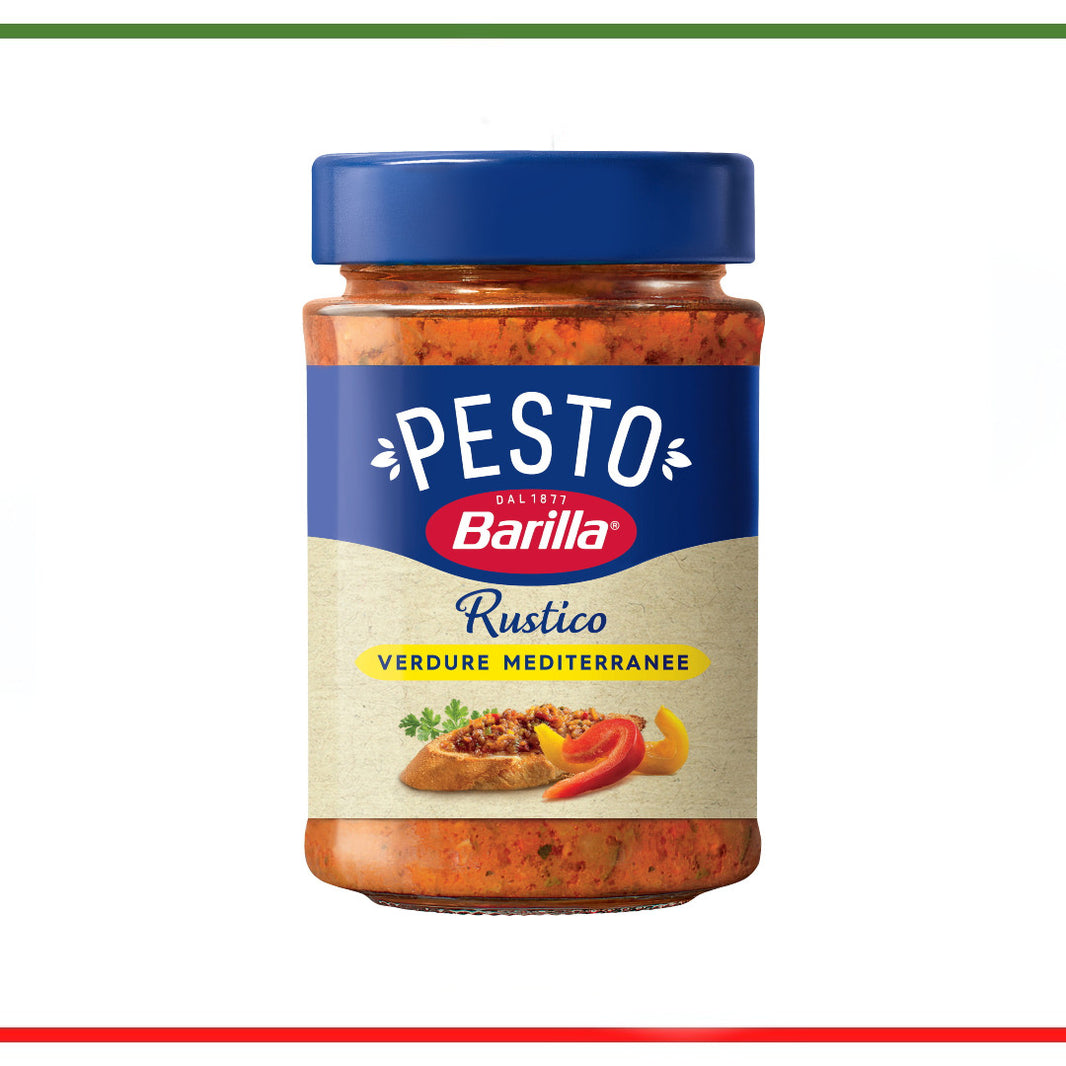 Barilla sos pesto rustico verdure mediterranee 200g