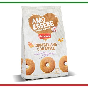 Amo Essere biscuiti ciambelline cu miere fara gluten 250g