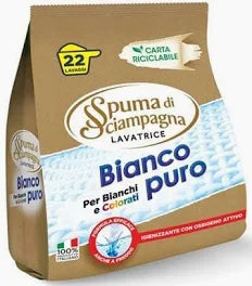 SPUMA DI SCIAMPAGNA LAVATRICE  DETERGENT RUFE BIANCO PURO 36 SP