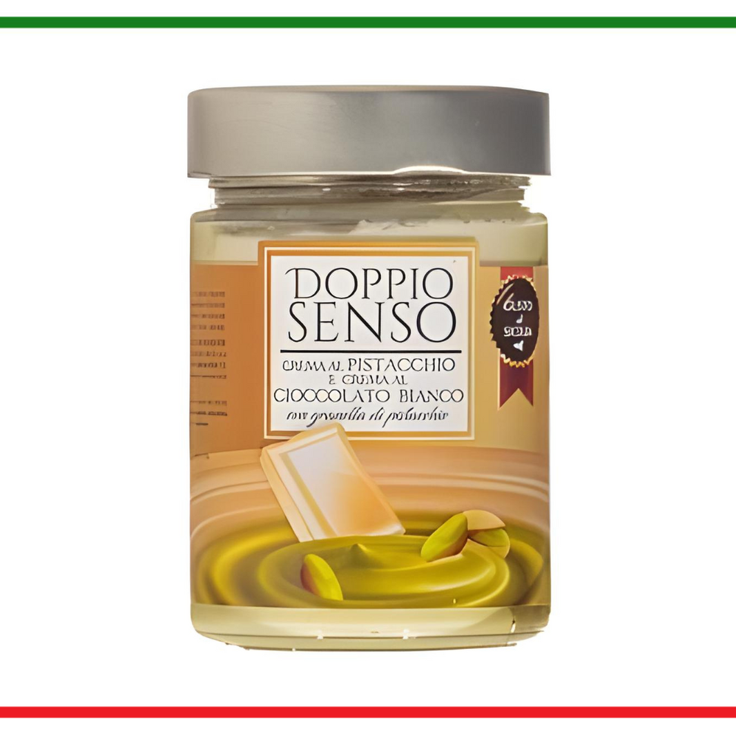 Doppio Senso Crema cu Fistic si ciocolata Alba 330g