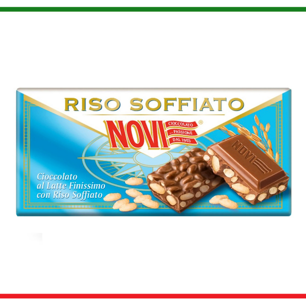 Novi Ciocolată Riso Soffiato 80g