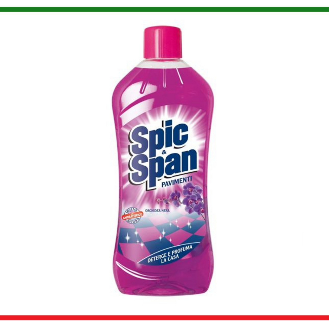 Spic Span Detergent Pardoseli Orchidea Nera 1L